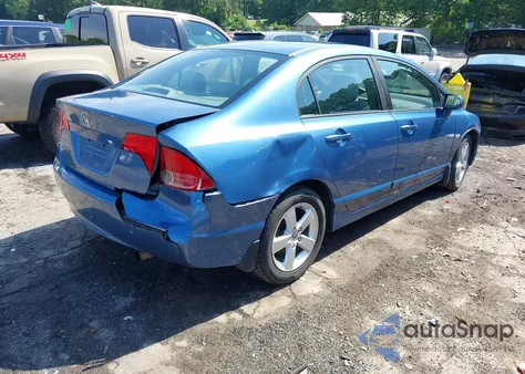 2008 Honda Civic Ex из США, поврежденный, VIN 1HGFA16878L114986